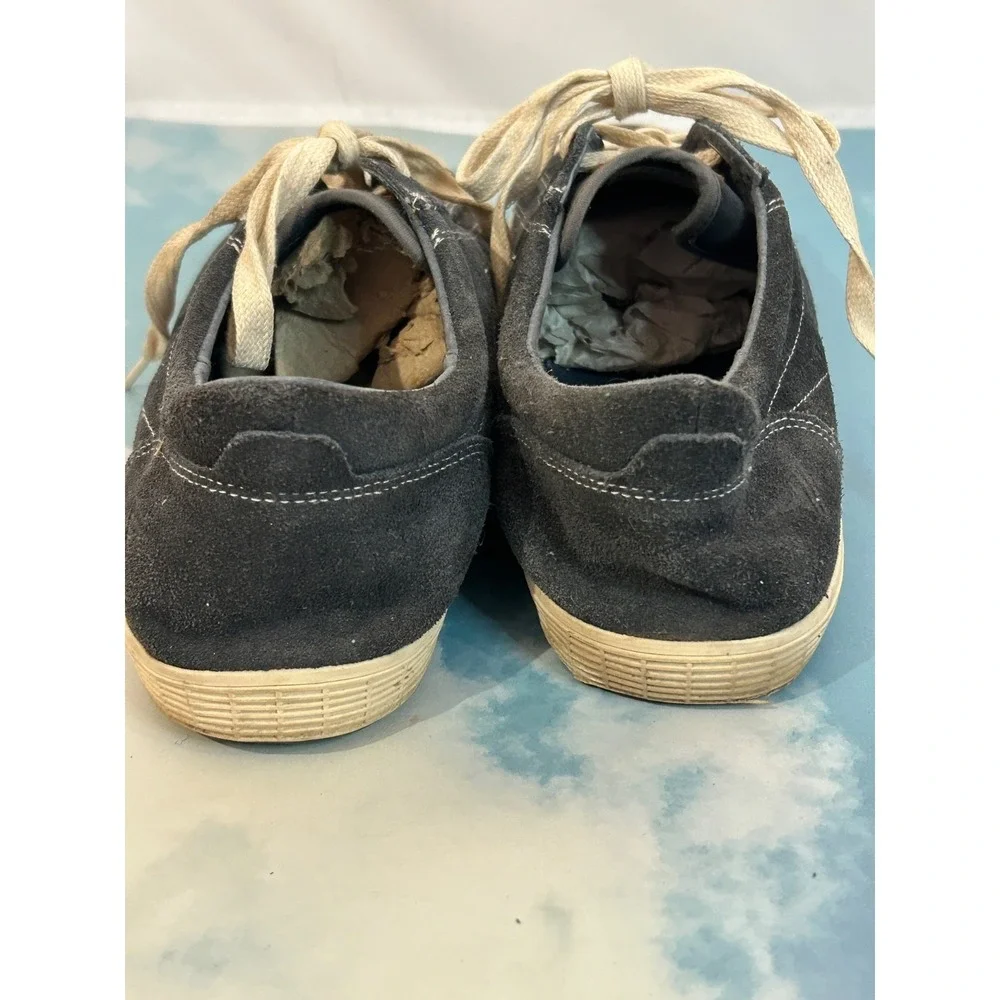 Gola Men's Sz 10‎ Otter Leather Suede Sneakers Blue Casual Shoes Low Top